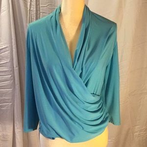 Gorgeous sky blue top